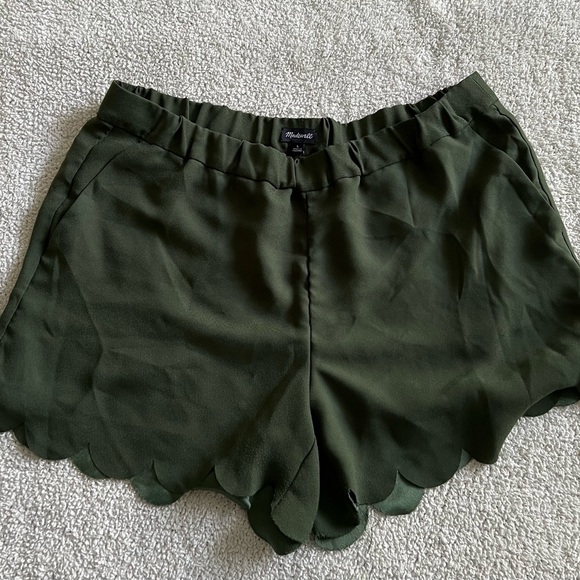 Madwell, dark green shorts, size large - Picture 1 of 2